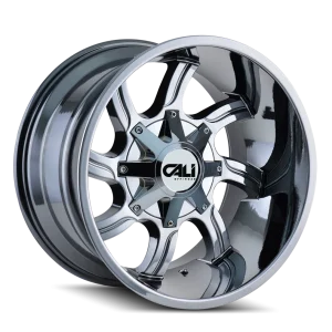 Cali Off-Road – TWISTED – Chrome – 20″x14″ -76mm – Summer Wheels – 9102-2437C